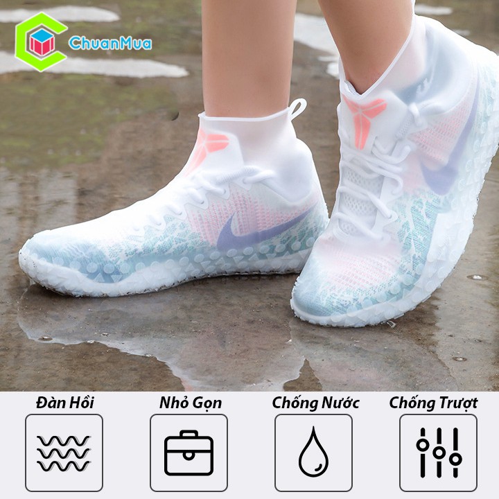 Bao Giày Đi Mưa Cao Cấp Silicone Waterproof Shoe Covers ( Giá Rẻ, Phụ Kiện Bảo Quản Giày Ủng Bọc Dày Chống Nước ) | BigBuy360 - bigbuy360.vn