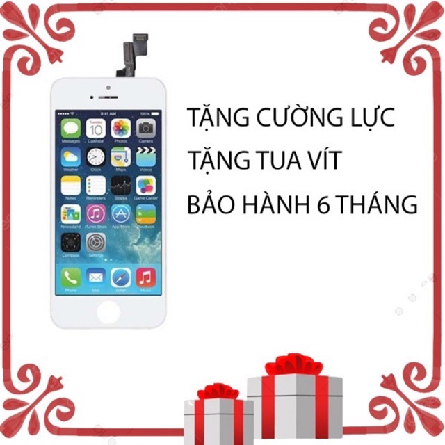 Màn hình full bộ iPhone 5,5S,5C [Tặng bộ sửa iPhone hoặc kính cường lực]