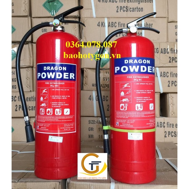 Bình chữa cháy/ bình cứu hỏa DRAGON 4KG ABC