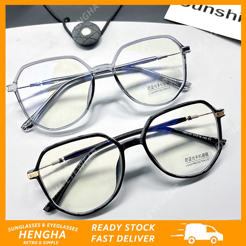 Mắt kính gọng tròn chống tia bức xạ phong cách cổ điển