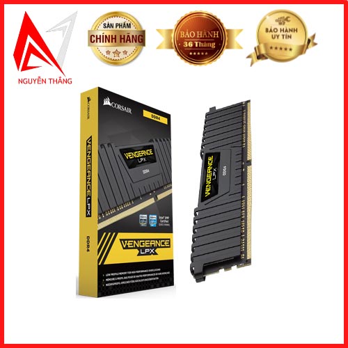 Ram máy tính CORSAIR VENGEANCE® LPX 8GB DDR4 2666MHZ new chính hãng