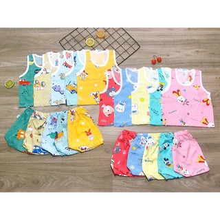 Bộ Lanh Bé Trai, Gái Size 1-6, bộ lanh 3 lỗ - cộc tay, Chất Lanh Thái Đẹp, Mềm Mát, Màu Sắc Dễ Thương