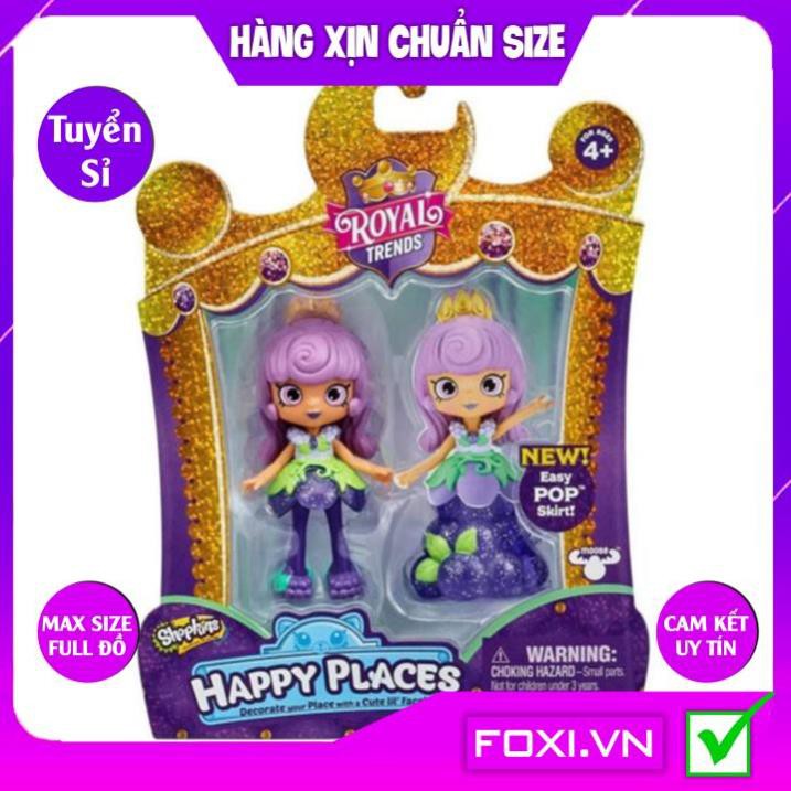 Búp bê hoàng gia Shopkins-Đồ chơi bé gái-trang điểm-Thay đồ-Nhân vật hoạt hình công chúa-Bé tha hồ tưởng tượng sáng tạo