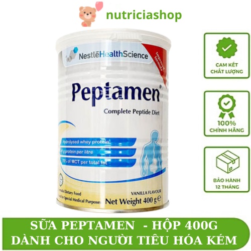 Sữa Peptamen hộp 400gram dành cho người kém hấp thu