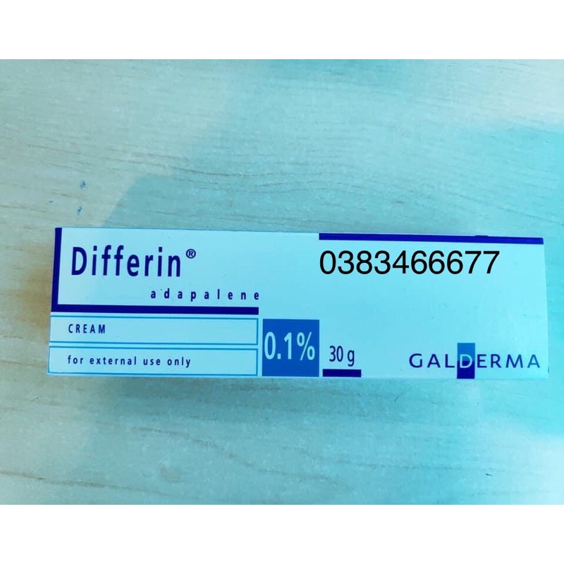 Kem bôi mụn ẩn Diffirin 30g