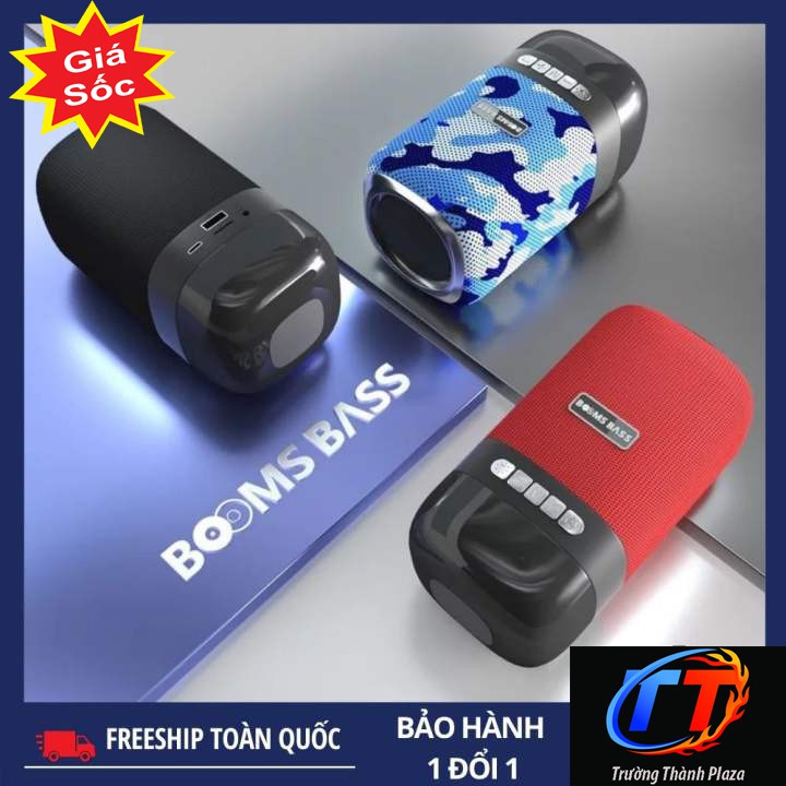 Bảo Hành 6 Tháng Loa bluetooth mini Booms Bass L22 cầm tay, hỗ trợ cắm USB, thẻ nhớ, đèn led đổi màu