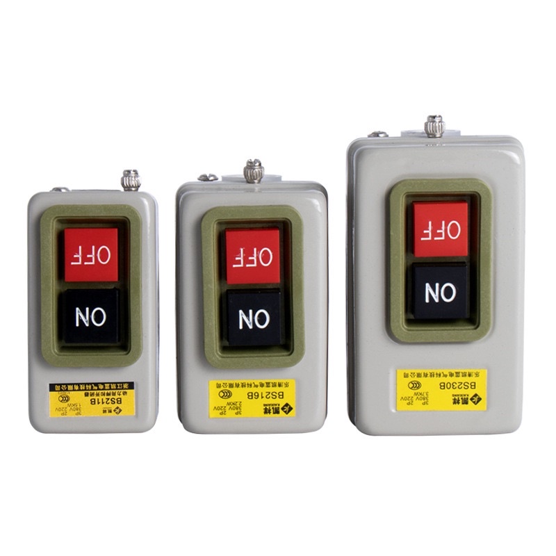HỘP Công Tắc Đẩy Mới BẬT 3P 10A BS216B 3 Có BS230B3 3P BS216B 3