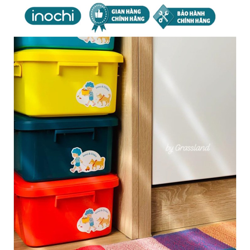 Thùng đựng đồ đa năng - thùng đựng đồ chơi cho bé, thùng đựng quần áo , thùng nhựa - Notororo INOCHI - thùng 10L