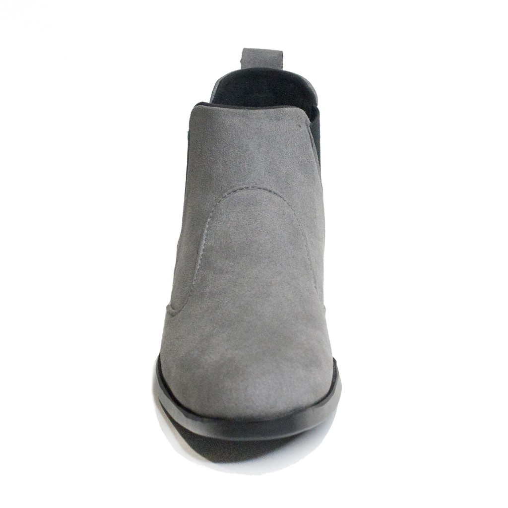 Giày Chealsea Boot Nam AROTI Cao Cổ Chất Đẹp Cao Cấp,Đế Khâu Bền, Tăng Chiều Cao 3cm Form Hàn Đủ size  CB520-BUX( XÁML