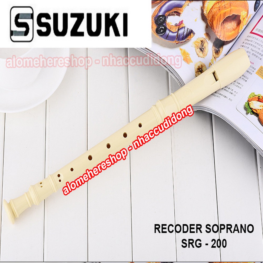 Sáo Recoder Suzuki Soprano SRG-200 Key G