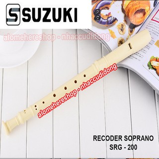 Sáo Recorder Suzuki Soprano SRG-200 German Style Key C