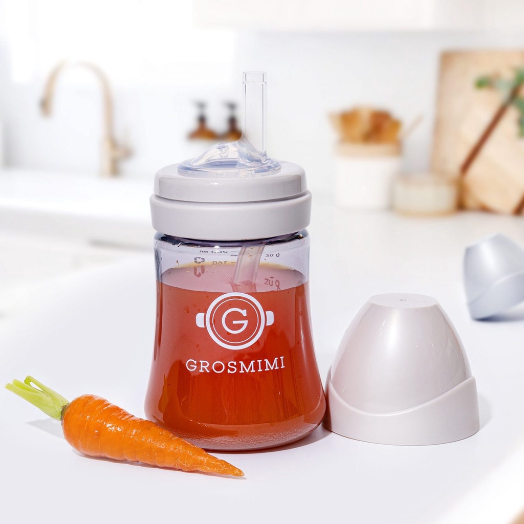 Bộ phụ kiện thay thế bình tập uống Grosmimi Replacement Straw Stage 1 , Stage 2