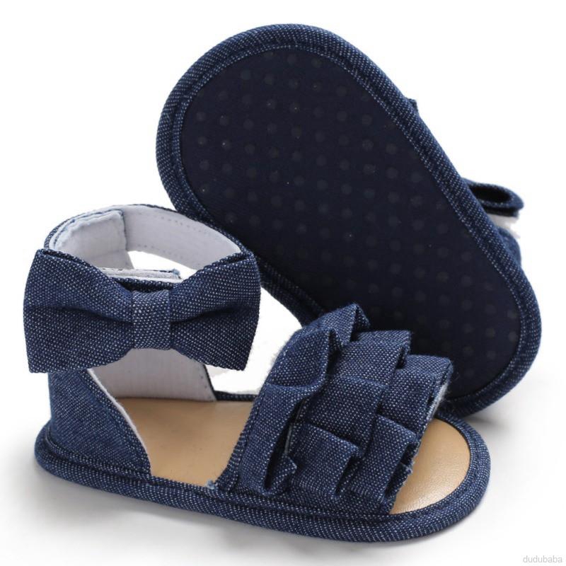 Giày Sandal Đế Mềm Chống Trượt Cho Bé 0-18 Tháng Tuổi
