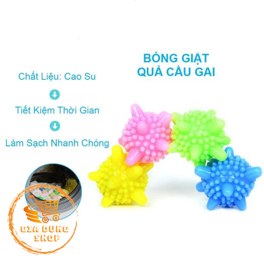 Bóng giặt quần áo giúp quần áo được giặt sạch hơn