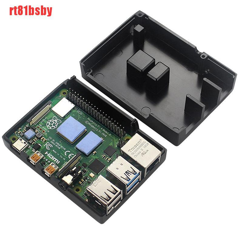 Vỏ Nhôm Rt81Bsby Chogeeekpi Raspberry Pi 4 Cnc Kèm Quạt Tản Nhiệt Cho Pi 4b