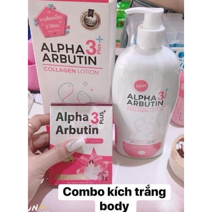 Lotion Dưỡng Thể Trắng Da Alpha Arbutin Dưỡng Trắng Da 500ml