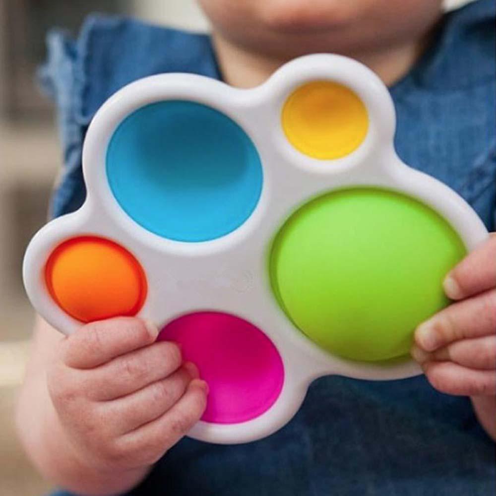 Aaron1 Đồ Chơi Bảng Xếp Hình Nhiều Màu Sắc Giáo Dục Sớm Cho Bé