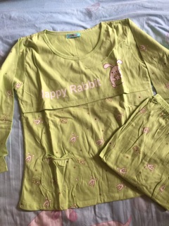 Bộ Cotton Dài Sau Sinh