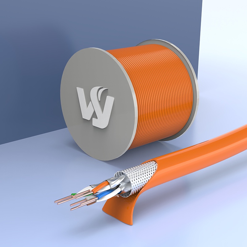 Dây Cáp Mạng Linkwylan Cat7 23AWG Hỗ Trợ 4Ppe 10G 1200Mhz
