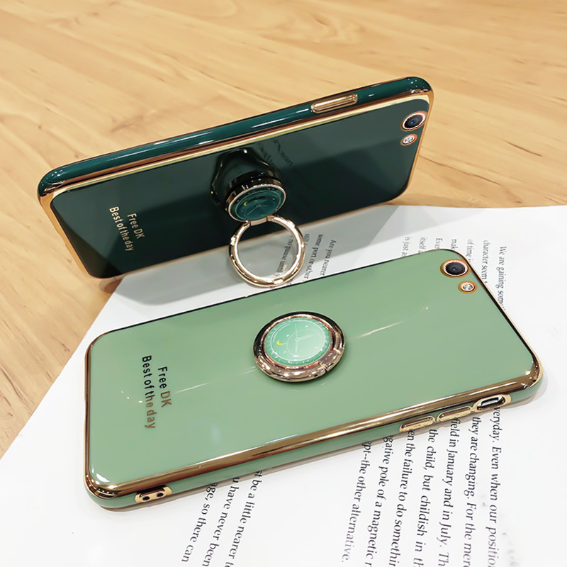 Ốp điện thoại TPU silicon có khoen giá đỡ cho OPPO A15 A93 A33 A53 A31 2020 A9 A5 A91 A52 A92 A12 A12e A7 A5s A3s | BigBuy360 - bigbuy360.vn