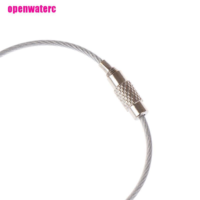 Set 5 dây thép không gỉ làm móc khóa tiện dụng cho cắm trại