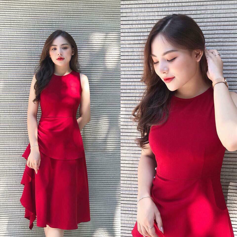 Đầm Váy Nữ Dự Tiệc Dáng Xòe Sang Trọng