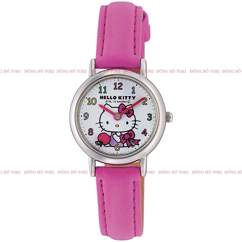 Đồng hồ trẻ em Hello Kitty HK25-003 dây da
