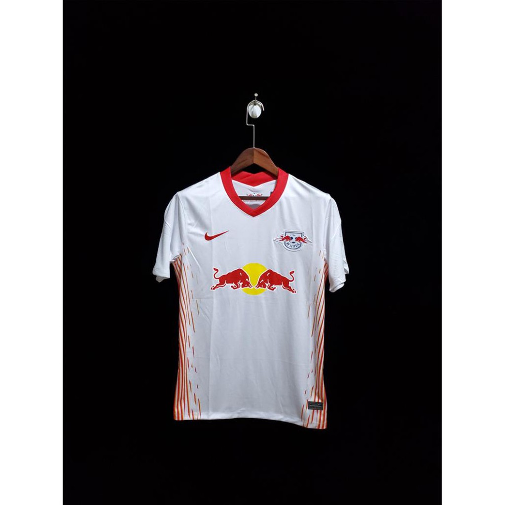 Áo Thun Đá Banh Nam In Logo Đội Tuyển Jersi 2020 / 2021 Rb Leipzig Size S-Xxl  ྇