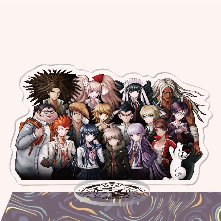 (nhiều mẫu) Standee IN HÌNH Danganronpa tượng acrylic anime mica chibi mô hình trưng bày