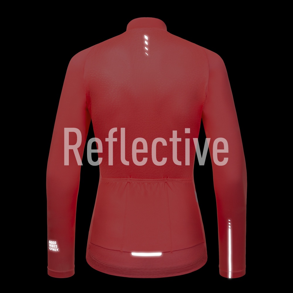 Santic Áo áo đấu xe đạp đường trường vải thoáng khí tay dài che nắng bền mát mẻ mùa hè dành cho nữ WL1C01124