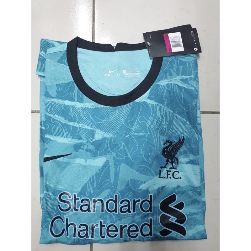 Áo Thun Bóng Đá Liverpoll Away New 2021 Size Lớn Xxxl 3xl