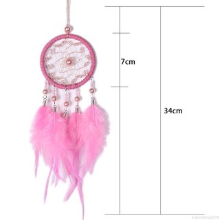 Dreamcatcher đính lông vũ handmade