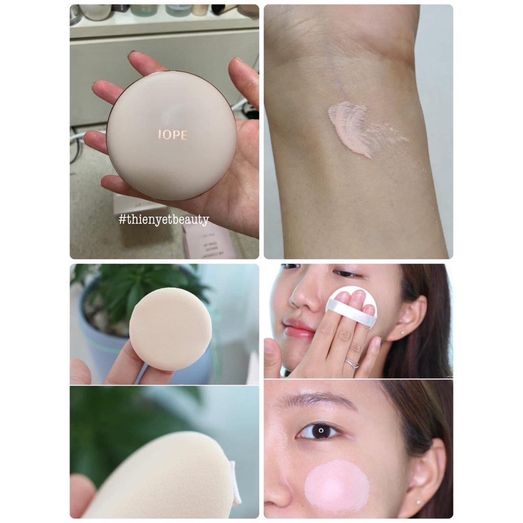 (Đủ bill) PHẤN NƯỚC  IOPE-AIR CUSHION SOIN FIT TONE UP SPF42 PA++