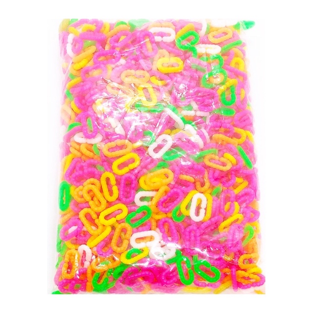 500g nút chữ C trung - đồ chơi lắp ráp dây xích - đồ chơi thông minh