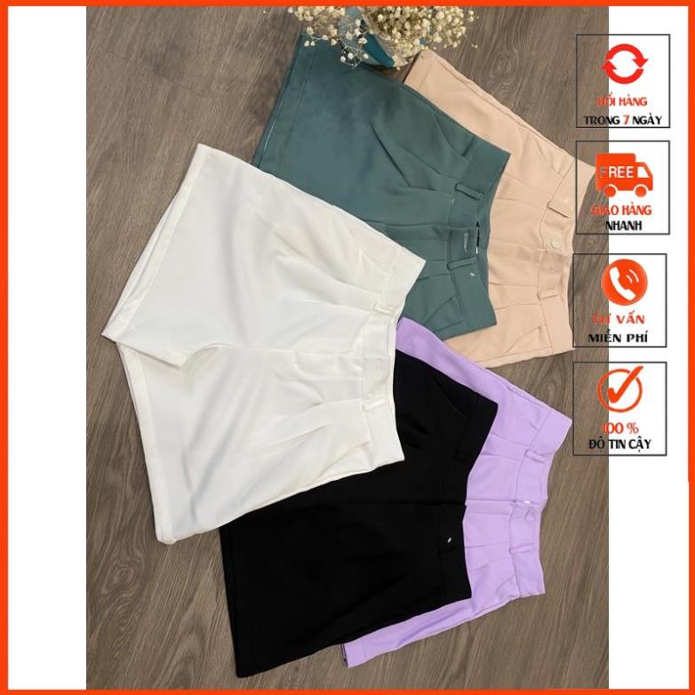 Quần Short Nữ Gập Gấu