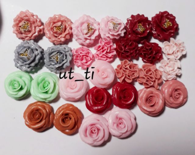 Hoa bột trang trí móng