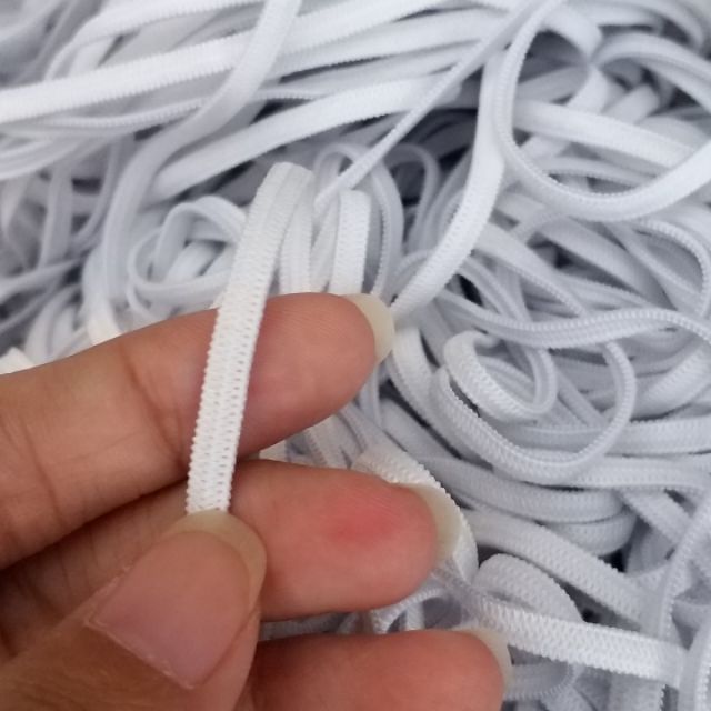 Dây thun 4 li dẹp may khẩu trang 1m