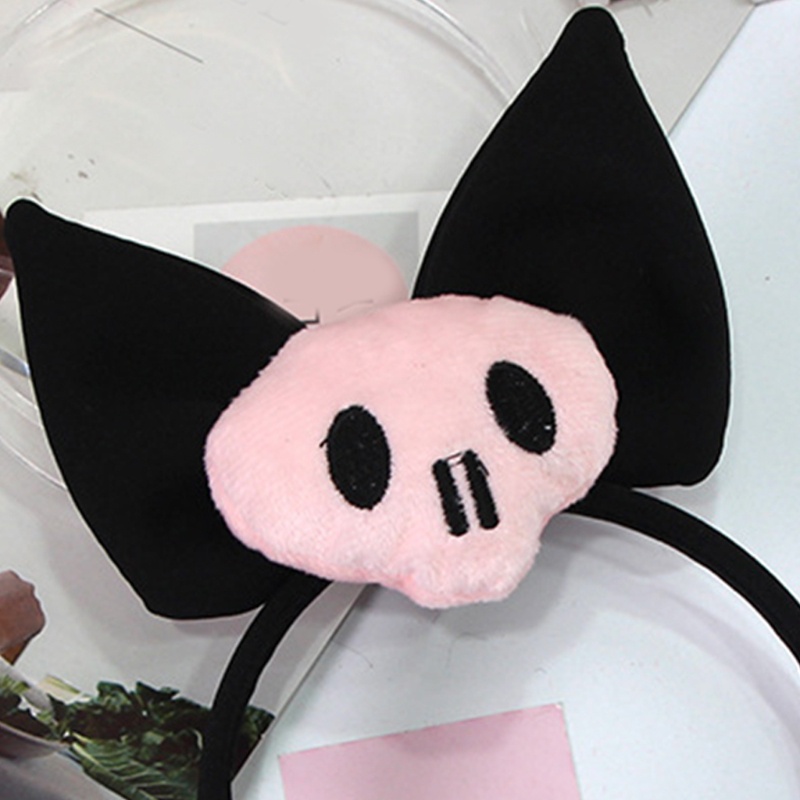 Băng Đô Cài Tóc Hình Đầu Lâu Hóa Trang Halloween Dễ Thương Cho Nữ