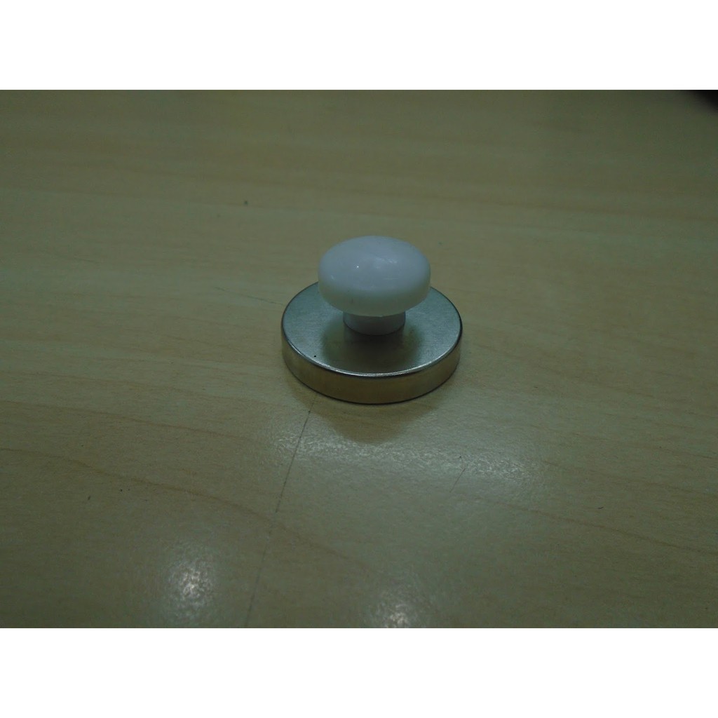 10 cái nam châm đính bảng phi 32mm, loại nam châm chặn giấy dùng nam châm đen
