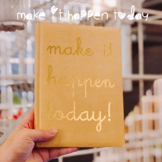 Sổ planner - MAKE IT GOLD STYLED PLANNER 2018 😚