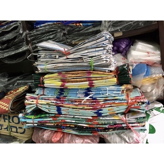 Túi bạt hoạ tiết có khoá kéo