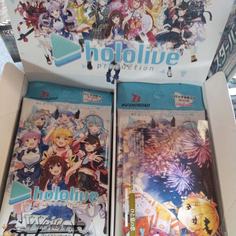 Gói thẻ Hololive Production Weiss Schwarz