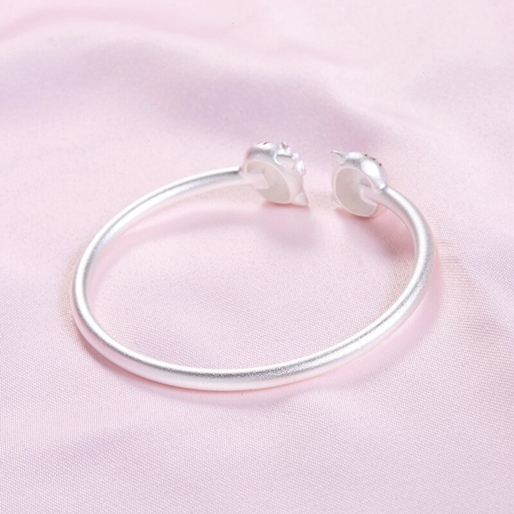 Vòng tay mèo Kitty mẹ và bé S925 cực xinh - LT114