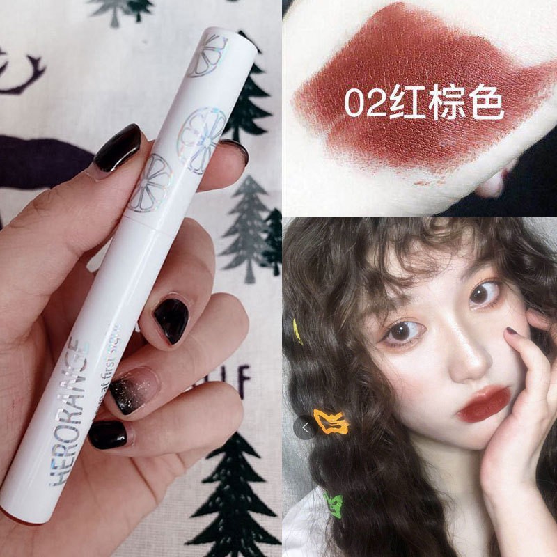 Giảm giá sốc!Son môi lì mịn như nhung kháng nước giữ ẩm lên màu đẹp | BigBuy360 - bigbuy360.vn