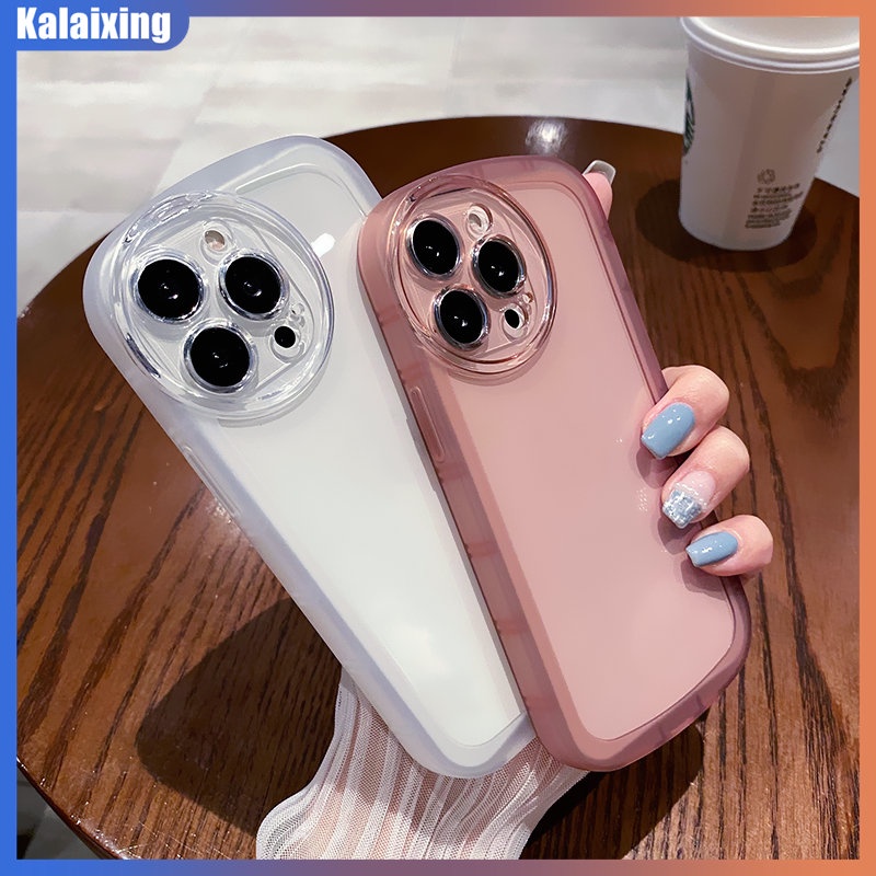 Ốp Điện Thoại Mềm Trong Suốt Chống Sốc Màu Kẹo Cho iPhone 14 Pro 14Plus 13 Pro Max 12Pro 11Pro 13mini 12mini 11