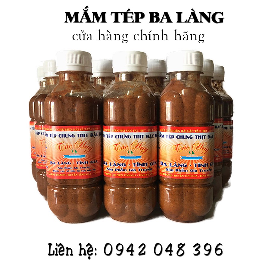 [Mã 267FMCGSALE giảm 8% đơn 500K] Mắm tép Ba Làng Thanh Hóa 300g loại đặc biệt