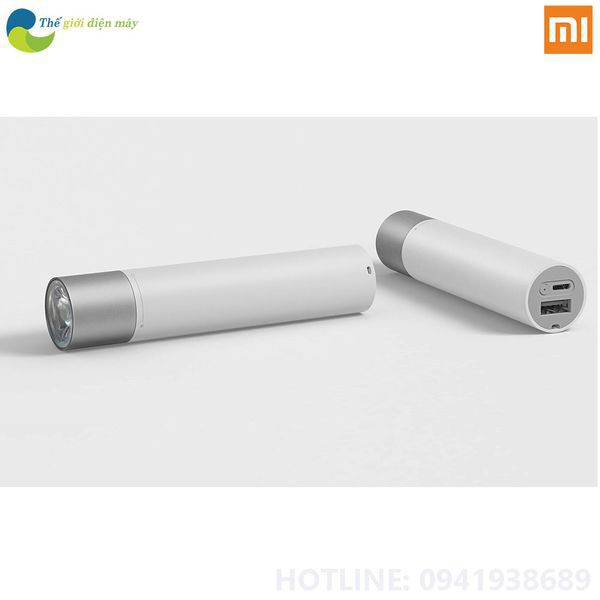 Đèn Pin Siêu Sáng Xiaomi flashlight Tích Hợp Sạc Dự Phòng - Bảo Hành 6 Tháng- Shop Thế Giới Điện Máy 21