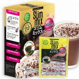 ✅ Hộp 14 Gói Slim Mix - Trà sữa giảm cân[Chính Hạng] Hộp 14 Gói