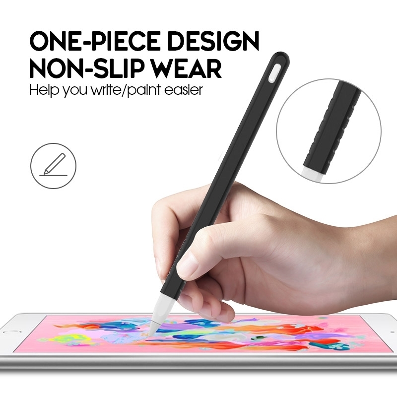 Ốp Silicon Bảo Vệ Bút Cảm Ứng Cho Apple Pencil 2 2st Pen Pen Pen