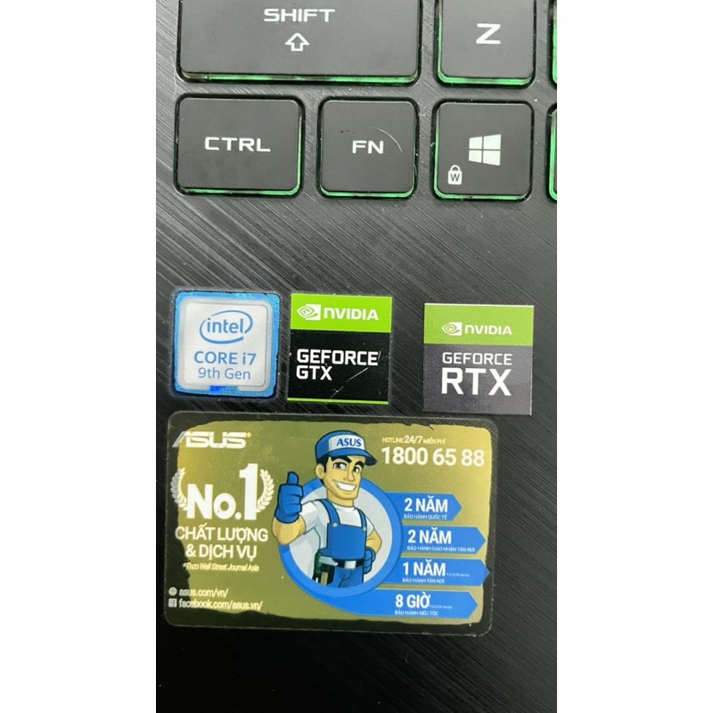 STICKER hình dán NVIDIA GTX, NVIDIA RTX, dán laptop...